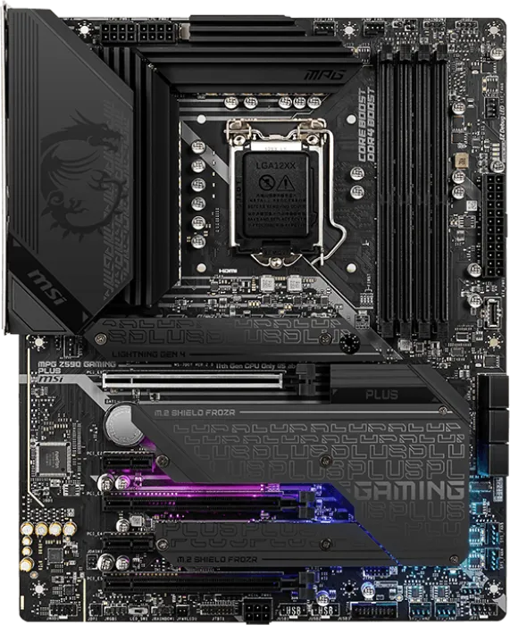 MSI MPG Z590 GAMING Plus DDR4 Motherboard