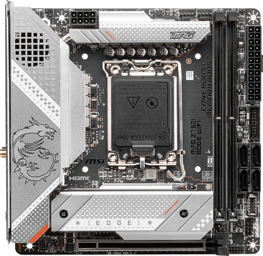 MSI MPG Z790I Edge WiFi DDR5 Motherboard