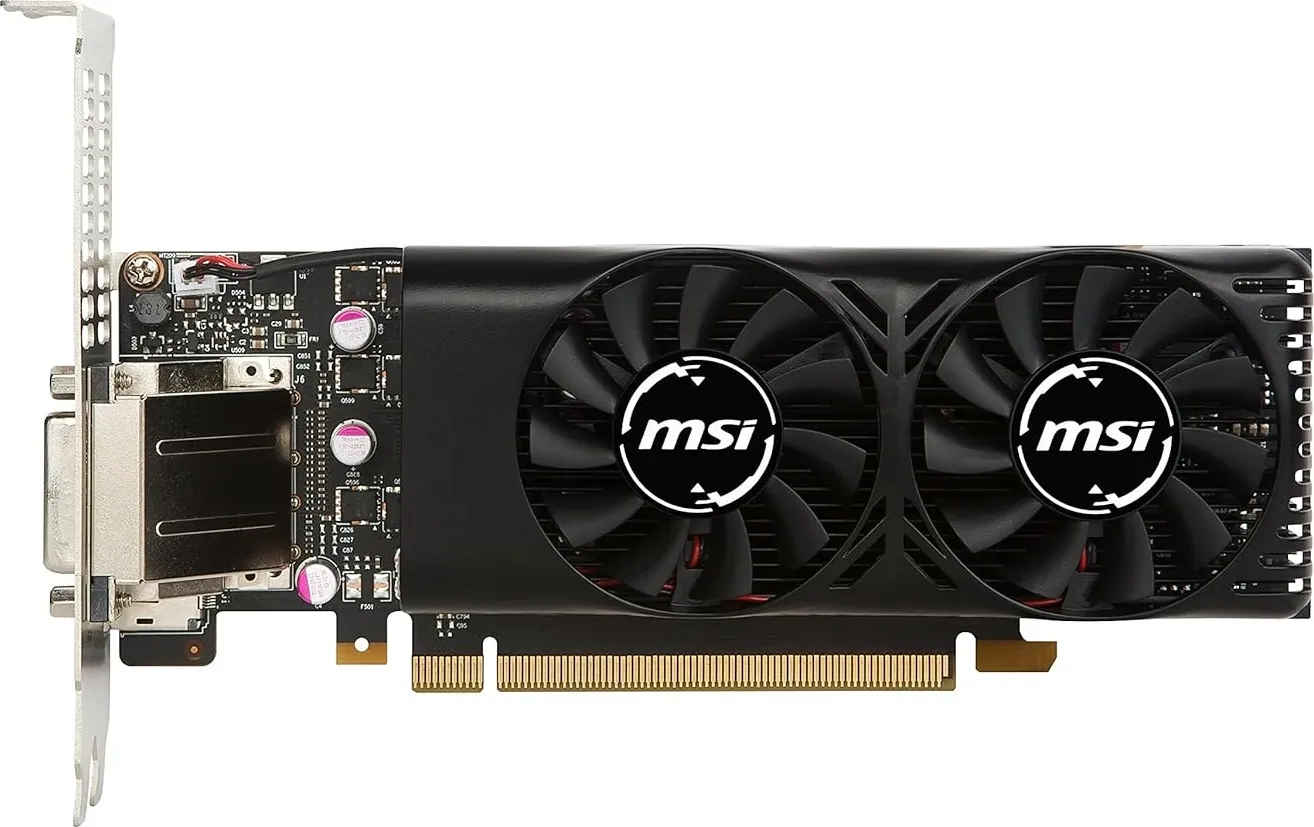 MSI NVIDIA GeForce GTX 1050 Ti 4GT LP 4 GB GDDR5 Graphic Card