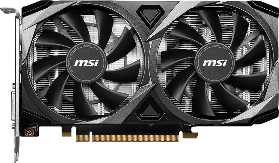 MSI NVIDIA GeForce RTX 3050 Ventus 2X XS 8G OC 8 GB GDDR6 Graphics Card