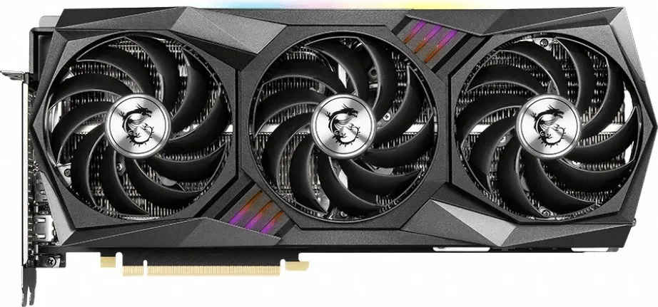 MSI NVIDIA GeForce RTX 3080 GAMING Z TRIO 12G LHR 12 GB GDDR6X Graphics Card