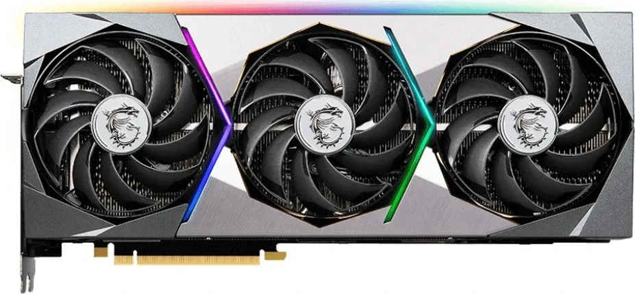 MSI NVIDIA GeForce RTX 3080 SUPRIM X 12G LHR 12 GB GDDR6X Graphics Card