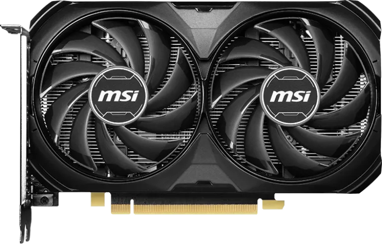 MSI NVIDIA GeForce RTX 4060 Ti Ventus 2X Black 8G OC 8 GB GDDR6 Graphics Card
