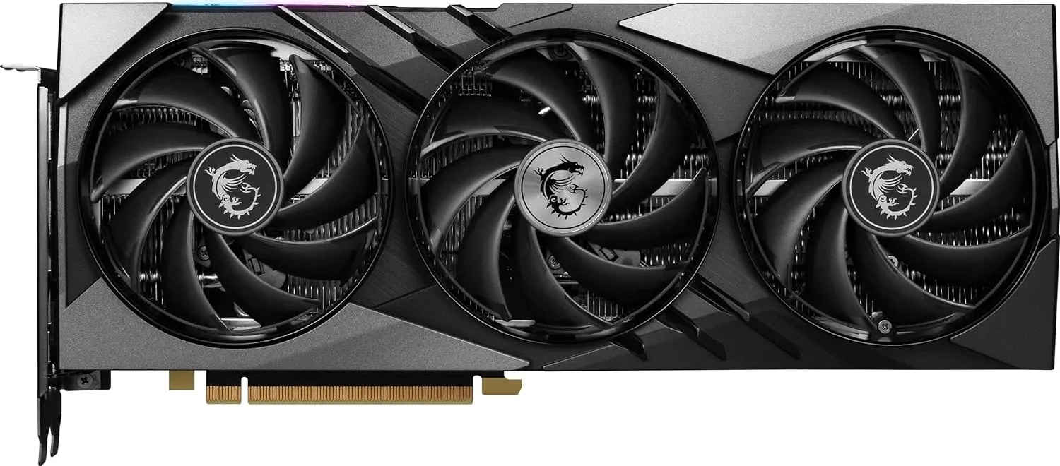 MSI NVIDIA GeForce RTX 4070 Gaming X Slim 12 GB GDDR6X Graphics Card