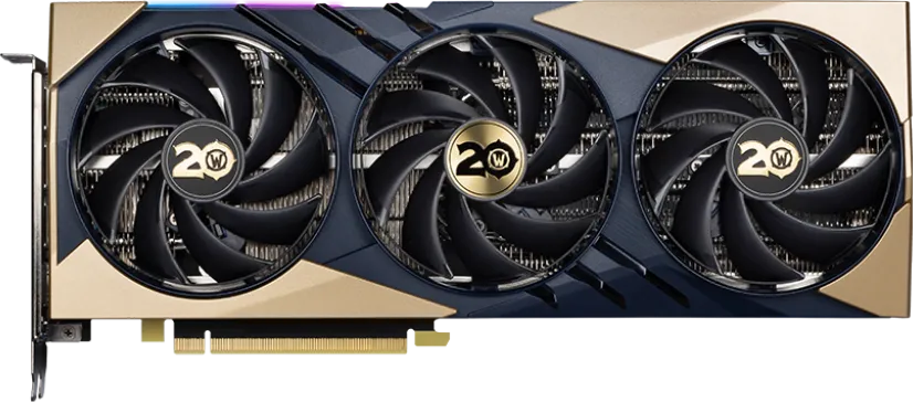 MSI NVIDIA GeForce RTX 4070 Super 12G Gaming Slim World of Warcraft Edition 12 GB GDDR6X Graphic Card