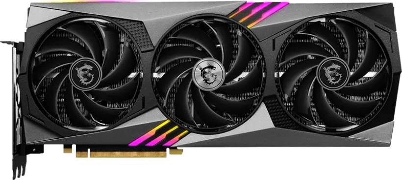 MSI NVIDIA GeForce RTX 4070 Ti GAMING X TRIO 12G 12 GB GDDR6X Graphics Card