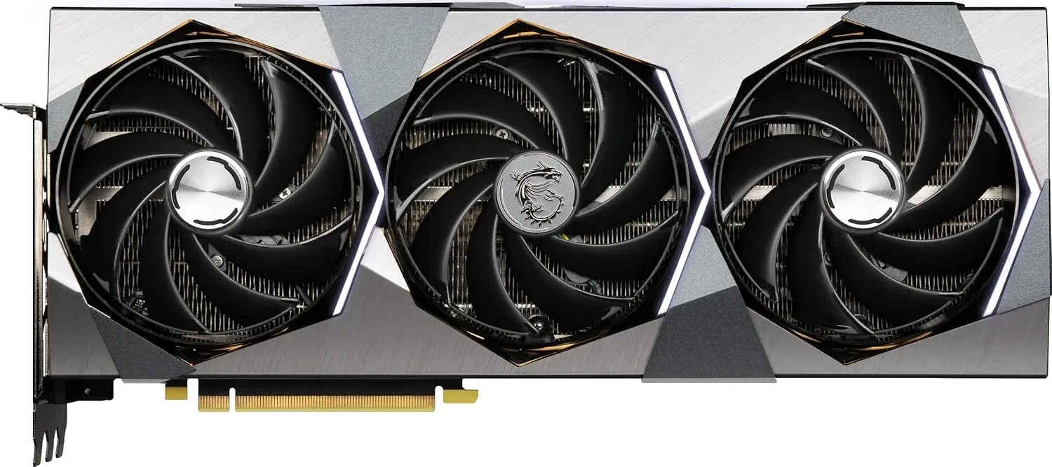 MSI NVIDIA GeForce RTX 4070 Ti Suprim X 12G 12 GB GDDR6X Graphics Card