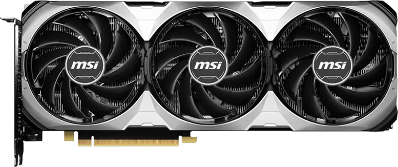 MSI NVIDIA GeForce RTX 4070 Ventus 3X 12G OC 12 GB GDDR6X Graphics Card
