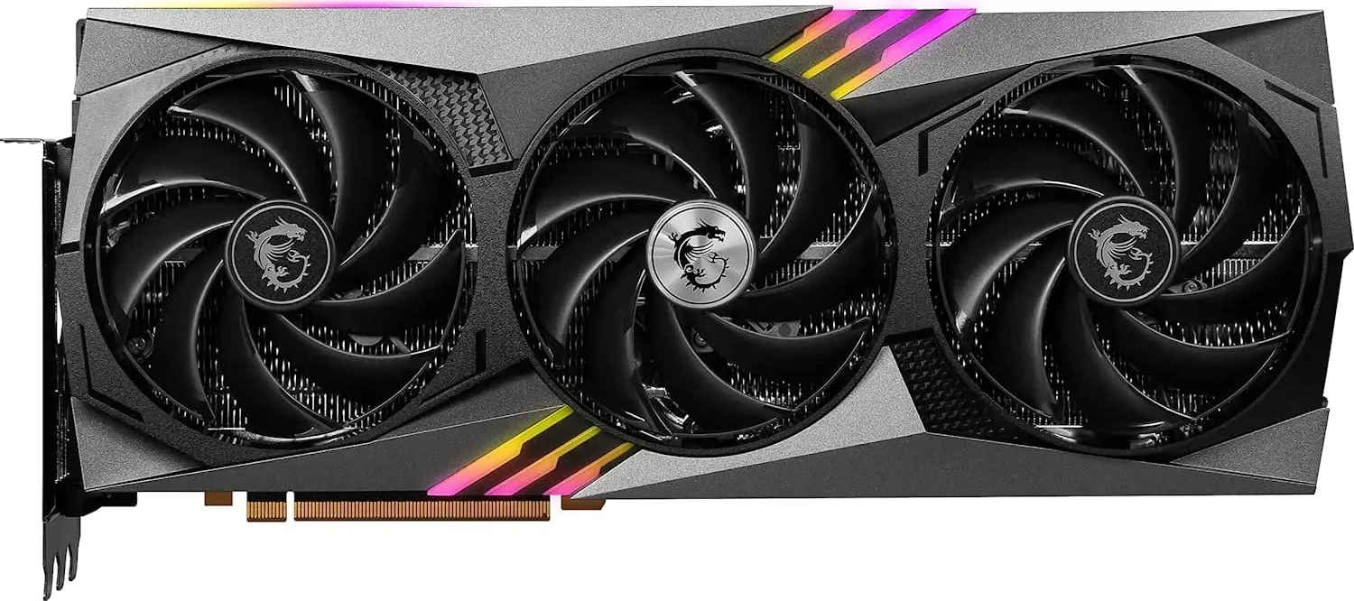 MSI NVIDIA GeForce RTX 4090 Gaming Trio 24G 24 GB GDDR6X Graphics Card