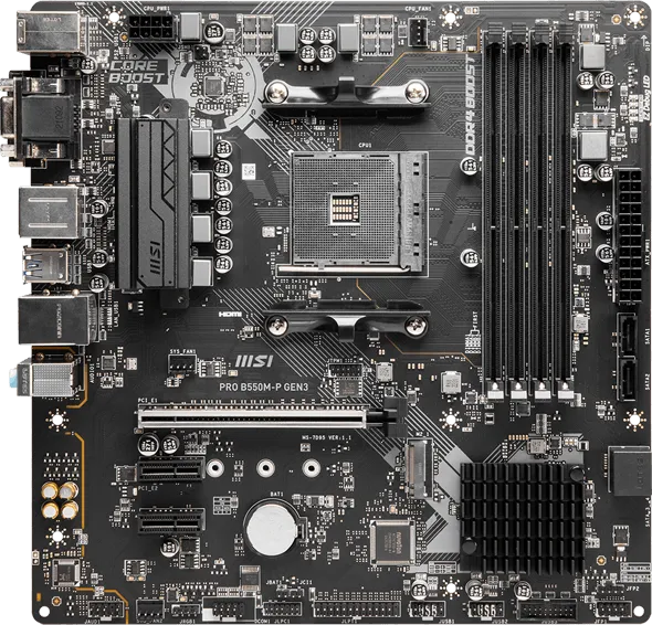 MSI PRO B550M-P GEN3 Motherboard