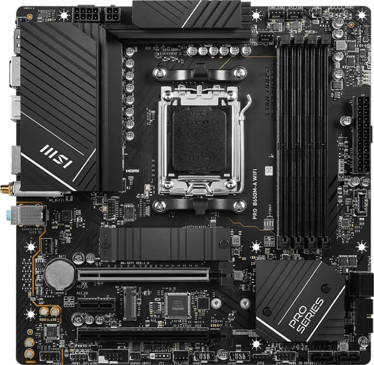 MSI PRO B650M-A WI-FI Motherboard