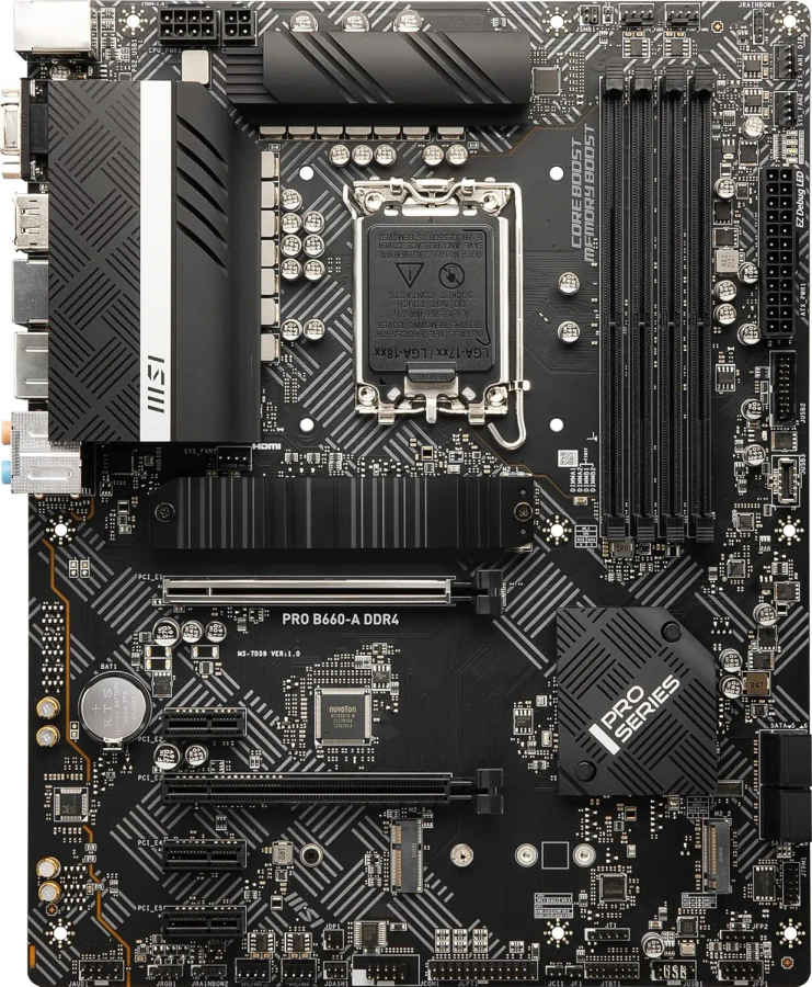 MSI PRO B660-A DDR4 Motherboard