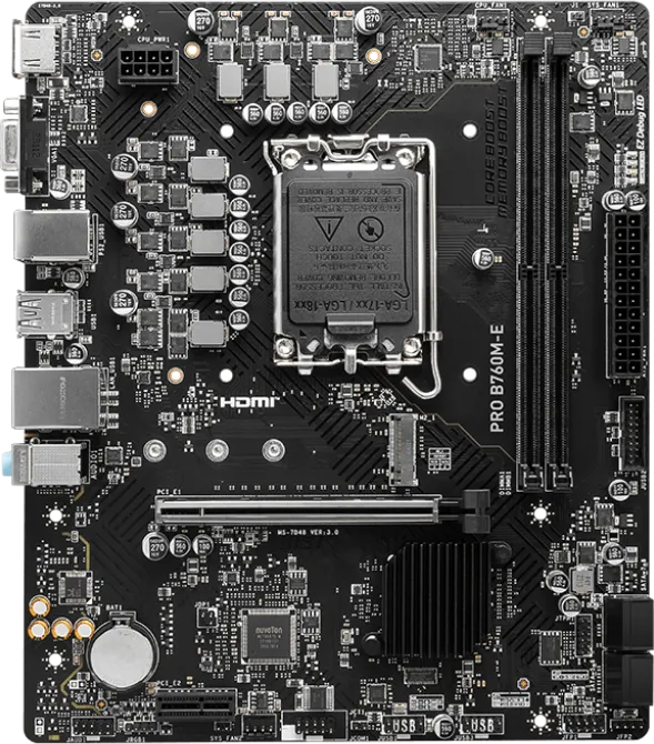 MSI PRO B760M-E DDR5 Motherboard