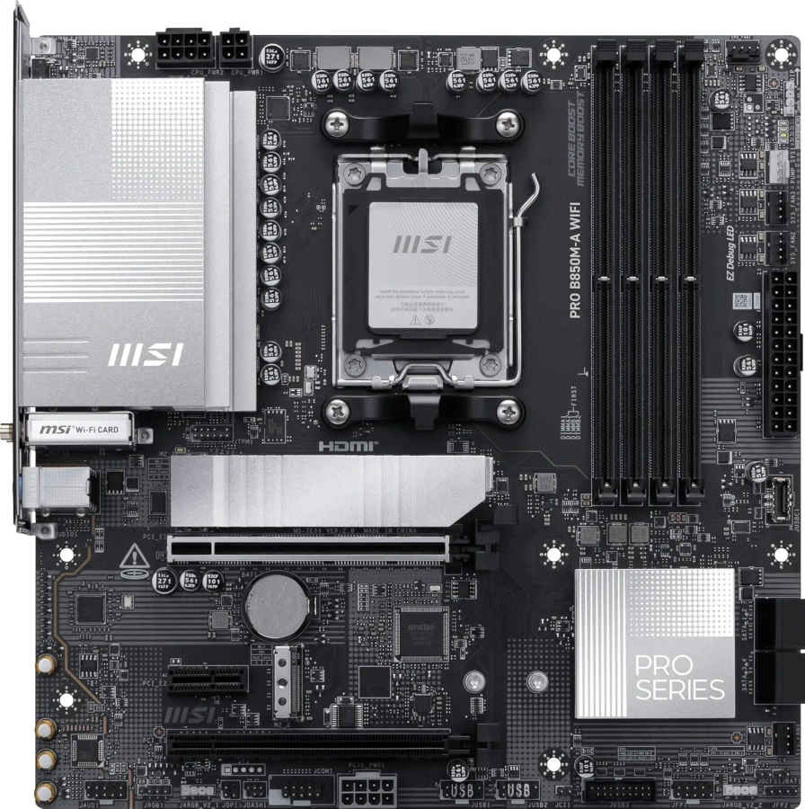 MSI PRO B850M-A WiFi Motherboard