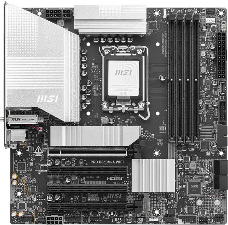 MSI PRO B860M-A WiFi Motherboard
