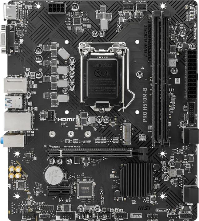 MSI PRO H510M-B Motherboard