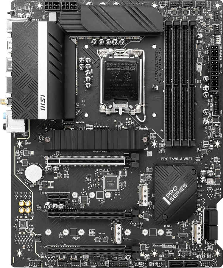 MSI PRO Z690-A Wi-Fi DDR5 Motherboard
