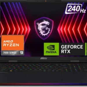 MSI Raider A18 HX A7VHG-017IN Gaming Laptop (AMD Ryzen 9 7945HX/ 32GB/ 1TB SSD/ Win11/ 12GB RTX 4080 Graphics )