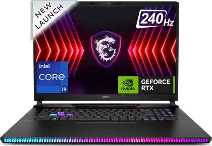MSI Raider GE78 HX 14VIG-804IN Gaming Laptop (14th Gen Core i9/ 32GB/ 2TB SSD/ Win11 Home/ 16GB Graph)