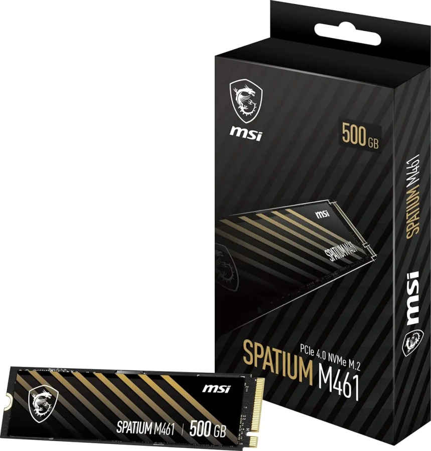 MSI Spatium M461 500GB Internal Solid State Drive