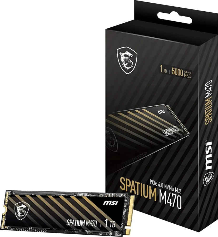 MSI Spatium M470 1TB Internal Solid State Drive