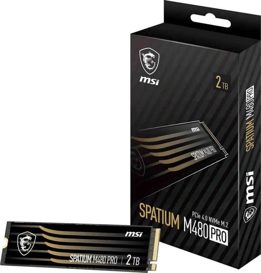 MSI Spatium M480 Pro 2TB Internal Solid State Drive