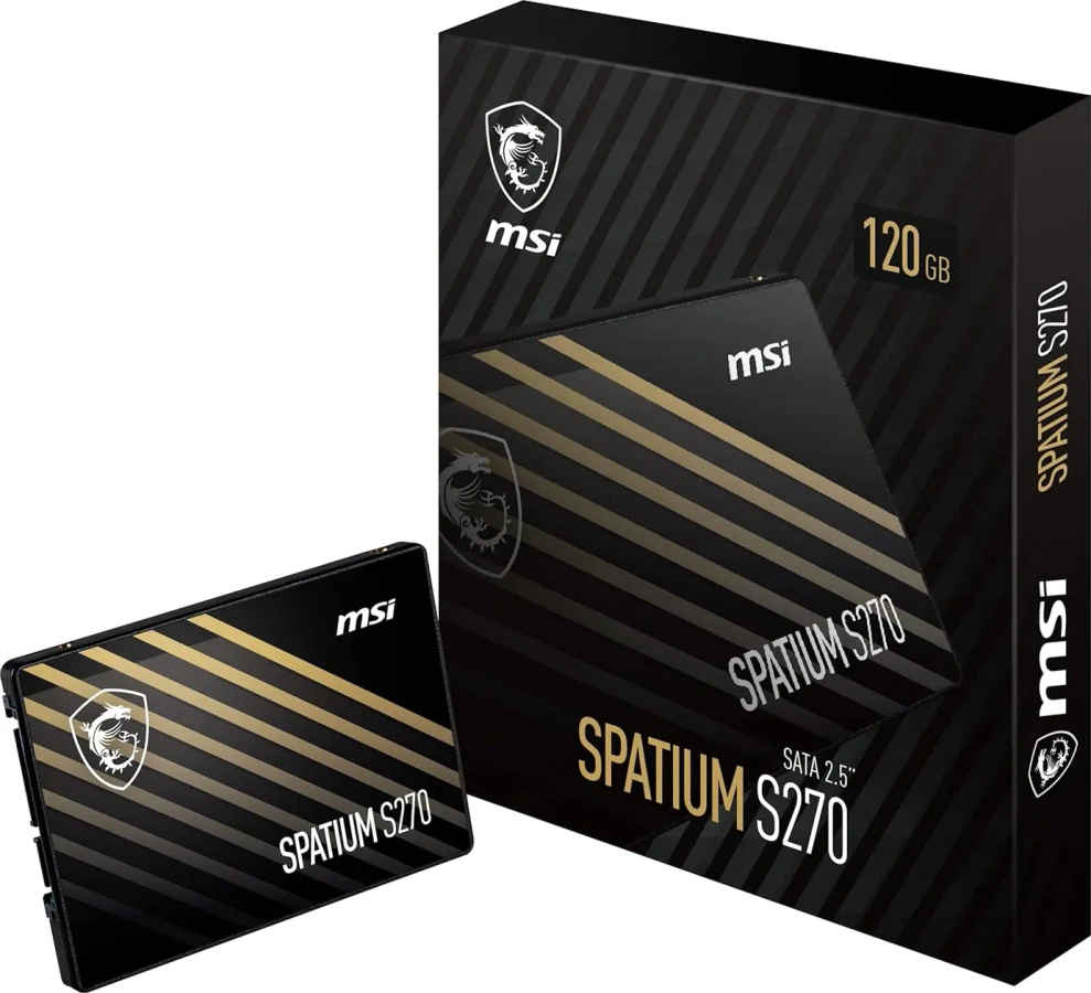 MSI Spatium S270 120GB Internal Solid State Drive