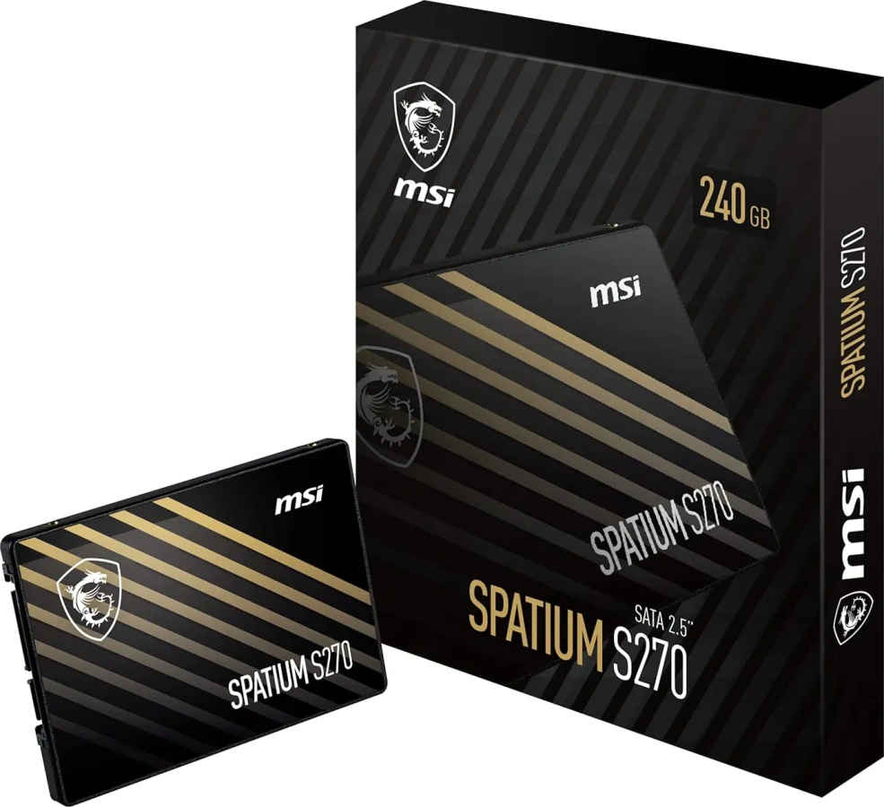 MSI Spatium S270 240GB Internal Solid State Drive