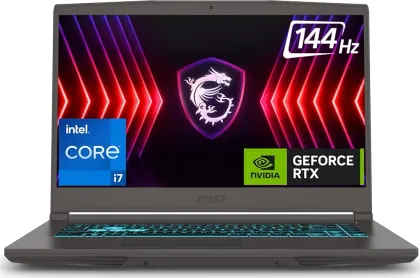 MSI Thin 15 B12VE-1688IN Gaming Laptop (12th Gen Core i7/ 16GB/ 512GB SSD/ Win11/ 6GB Graph)