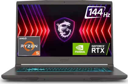 MSI Thin A15 AI B7UCX-068IN Gaming Laptop (AMD Ryzen 5 7535H/ 16GB/ 512GB SSD/ Win11/ 4GB Graph)
