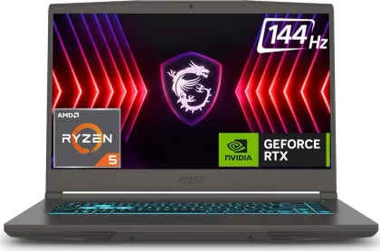 MSI Thin A15 AI B7VE-066IN Gaming Laptop (AMD Ryzen 5 7535H/ 16GB/ 512GB SSD/ Win11/ 6GB Graph)