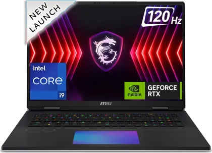MSI Titan 18 HX A14VIG-201IN Gaming Laptop (14th Gen Core i9/ 128GB/ 4TB SSD/ Win11 Home/ 16GB Graphics RTX 4090)