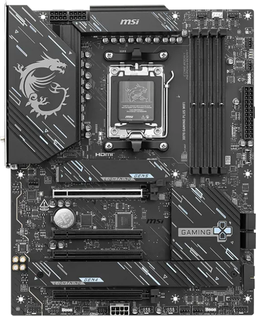 MSI X870 Gaming Plus WiFi Motherboard