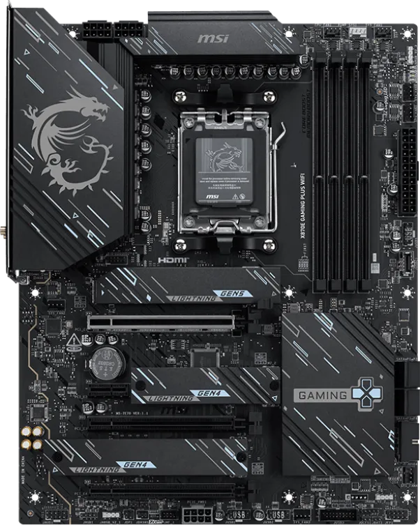 MSI X870E Gaming Plus WiFi Motherboard