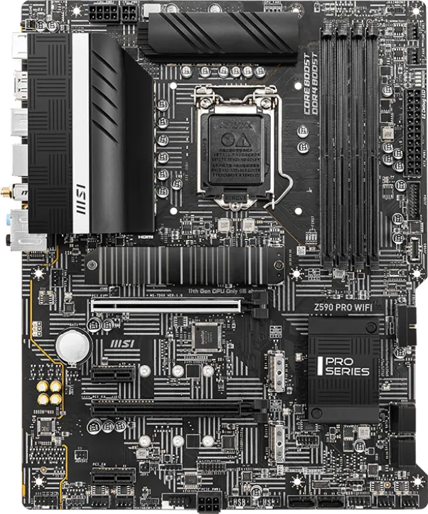 MSI Z590 PRO Wi-Fi Motherboard
