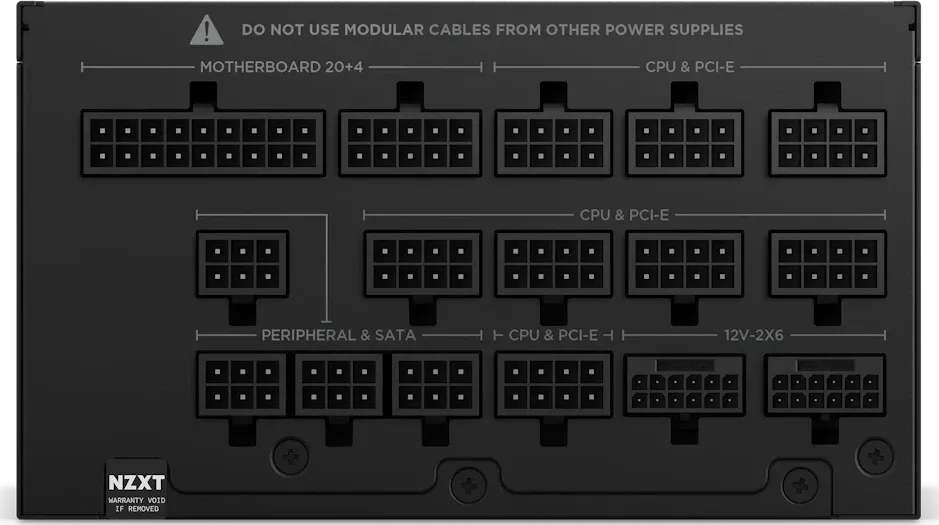 NZXT C1500 80 Plus Platinum 1500 Watts Fully Modular PSU