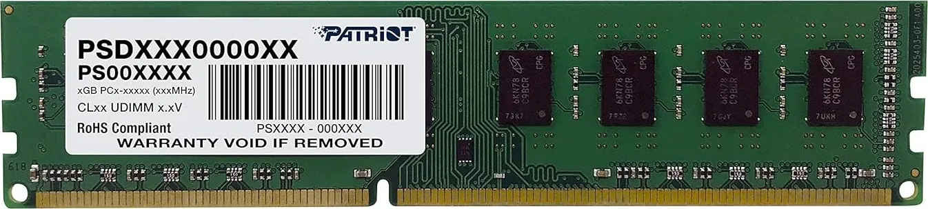 Patriot Memory PSD38G16002 8 GB DDR3-1600 Desktop RAM