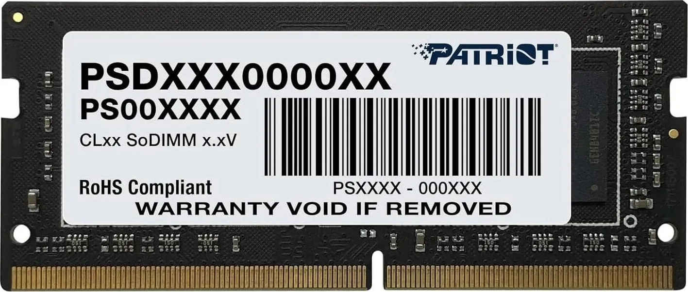 Patriot Memory Signature PSD432G32002S 32 GB DDR4-3200 Laptop RAM