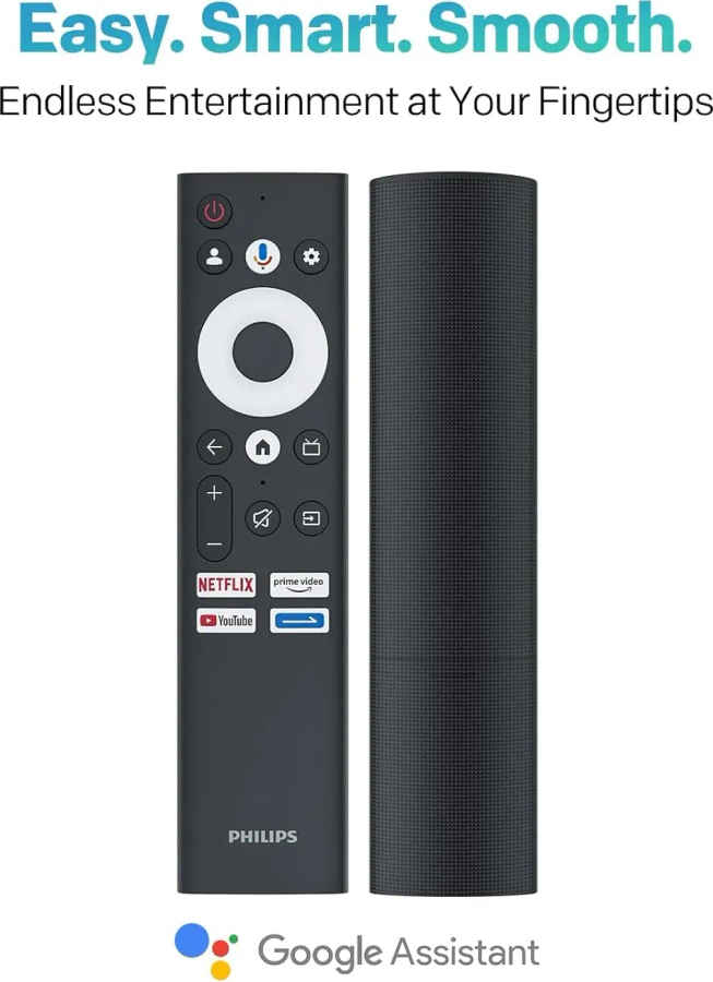 Philips Lumina Series 65 inch Ultra HD 4K Smart QLED TV (65PQT8100/94)