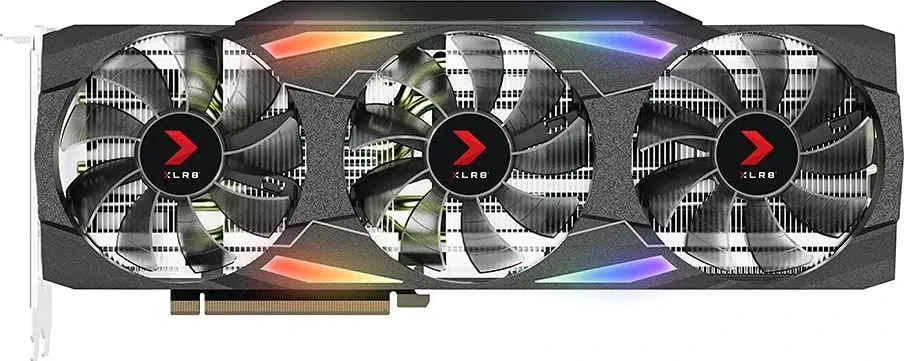 PNY NVIDIA GeForce RTX 3080 XLR8 Gaming UPRISING EPIC-X RGB Triple Fan Edition 10 GB GDDR6X Graphics Card