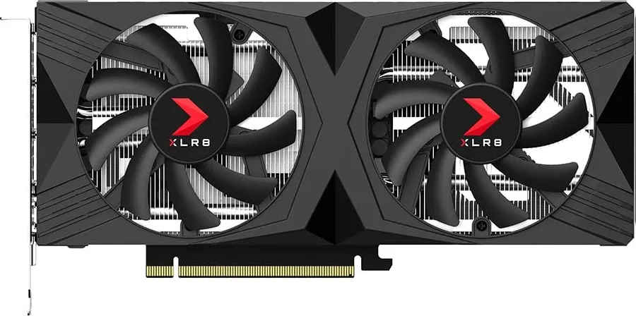 PNY NVIDIA GeForce RTX 4060 Ti XLR8 Gaming VERTO VCG4060T16DFXPB1-O 16 GB GDDR6 Graphics Card