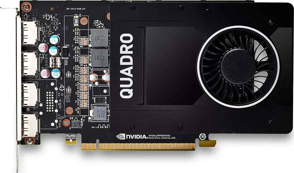 PNY NVIDIA Quadro P2200 VCQP2200-SB 5 GB GDDR5X Graphics Card