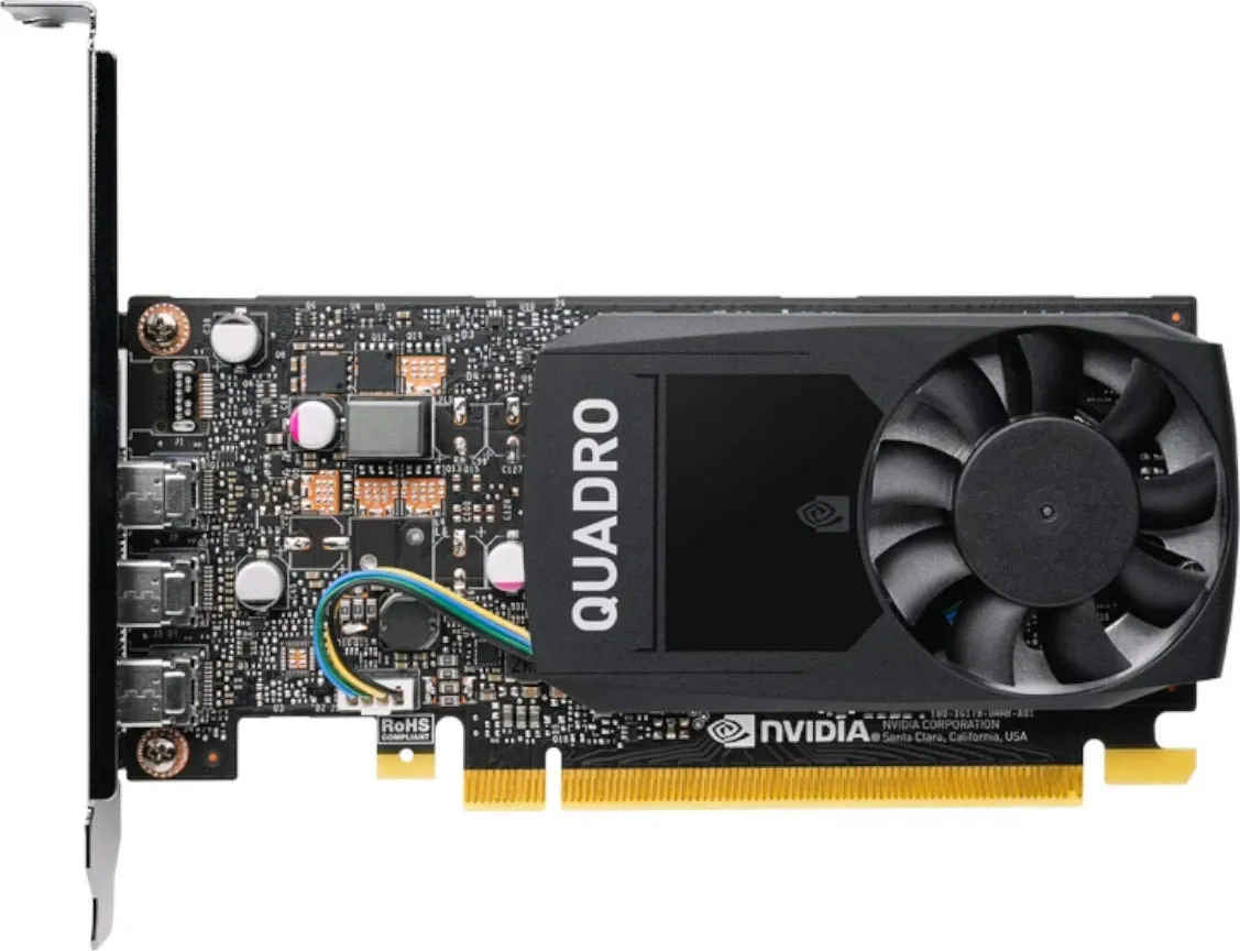 PNY NVIDIA Quadro P400 VCQP400V2-PB 2 GB GDDR5 Graphics Card