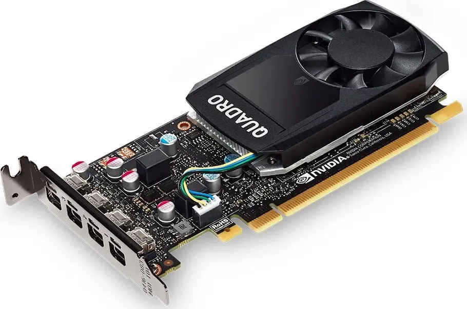 PNY NVIDIA Quadro P600 VCQP600-PB 2 GB GDDR5 Graphics Card