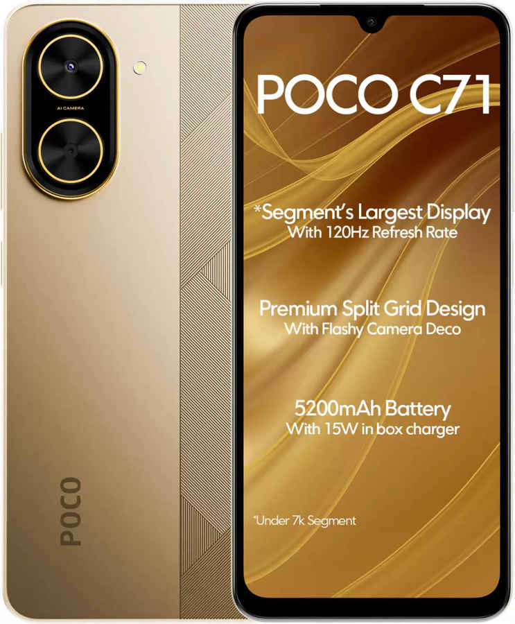 POCO C71-6 GB 128 GB