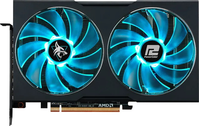 PowerColor Hellhound AMD Radeon RX 6600 8 GB GDDR6 Graphics Card
