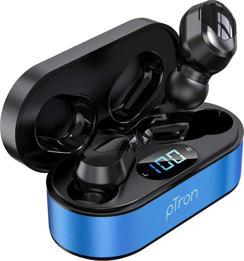 pTron Bassbuds Plus True Wireless Earbuds