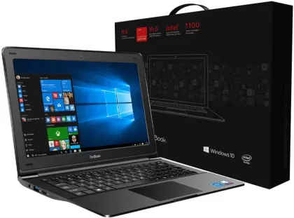 RDP ThinBook 1310-EC1 Laptop (Atom Quad Core/ 4GB/ 32GB eMMC/ Win10)