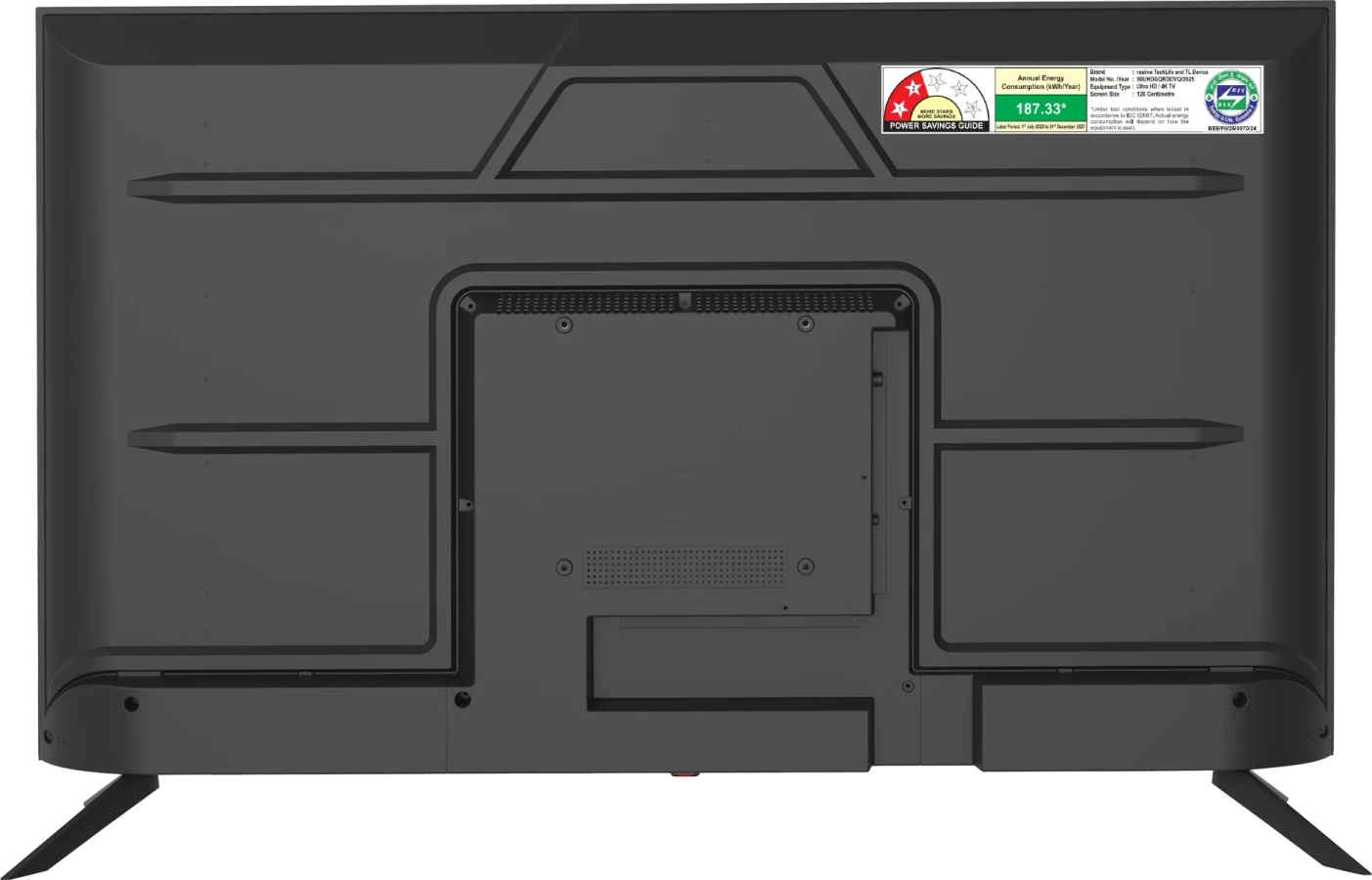 Realme TechLife 50UHDGQRDDVQ 50 inch Ultra HD 4K Smart QLED TV