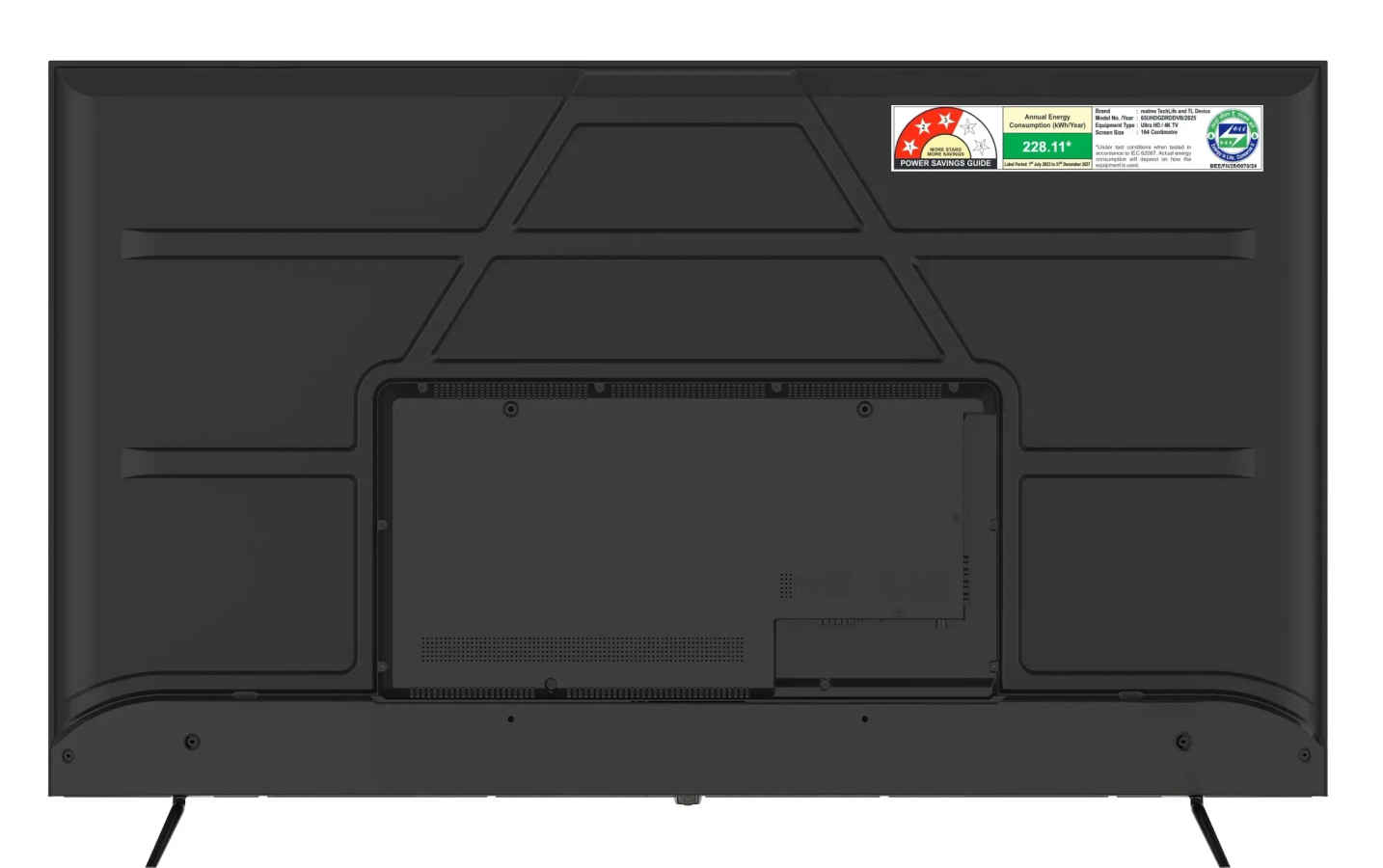 Realme TechLife 65UHDGDRDDVB 65 inch Ultra HD 4K Smart LED TV